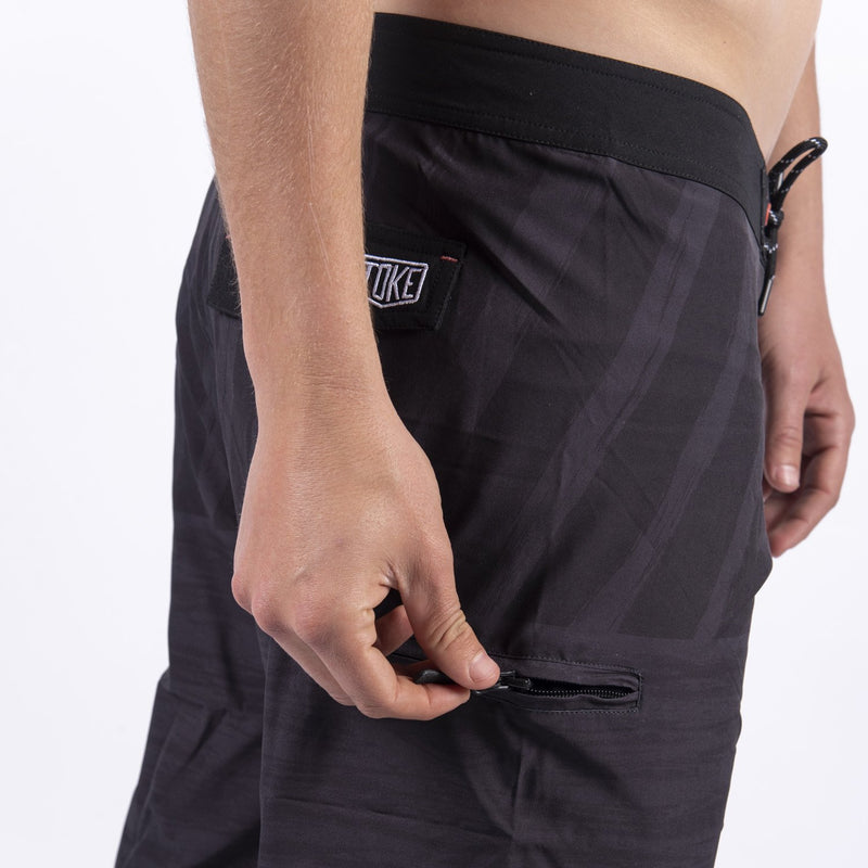 Traje De Baño Negro Hombre Toke - Rideshop