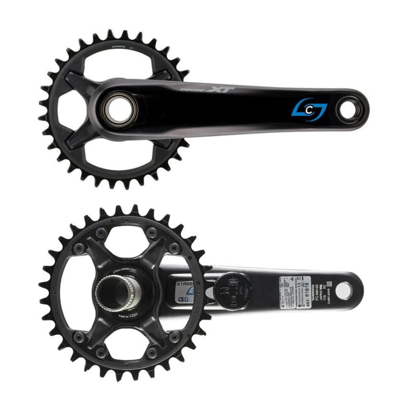 Stages Power LR, XT 8120, Crankset With Bi-Lateral Power - Rideshop