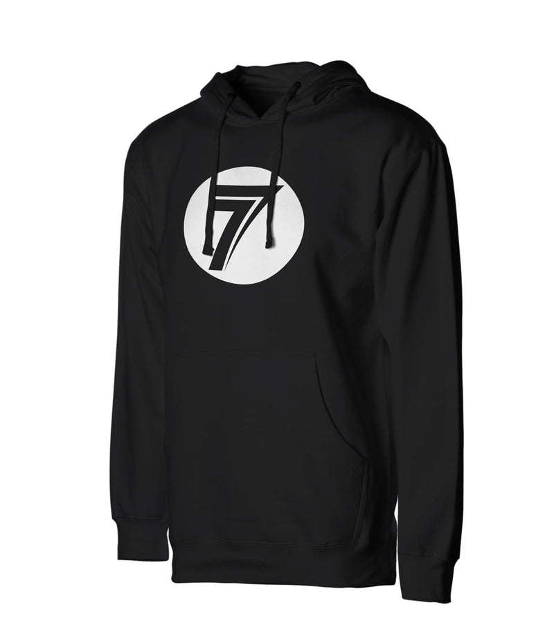 Seven Dot Hoodie Black - Rideshop