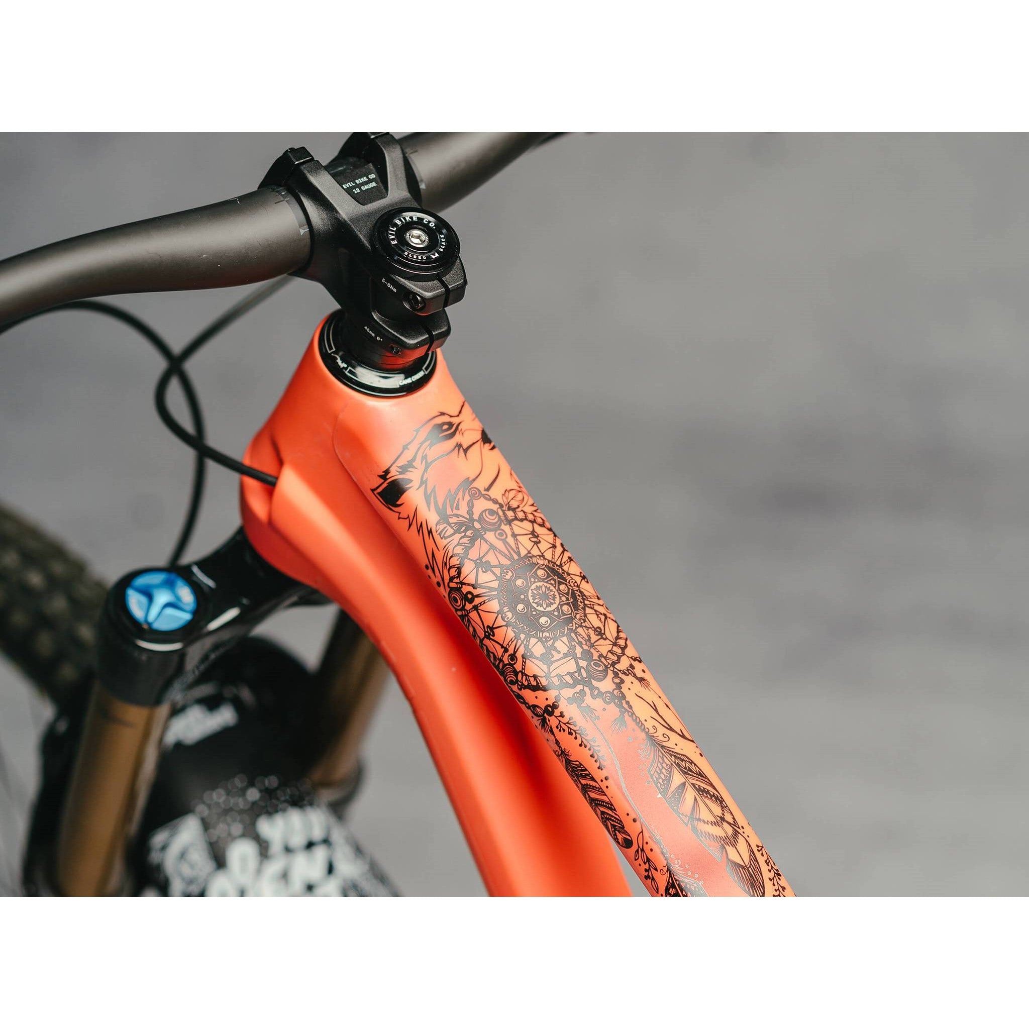 Protector Cuadro Bicicleta Pro Full Dream Catcher Negro DyedBro - Rideshop