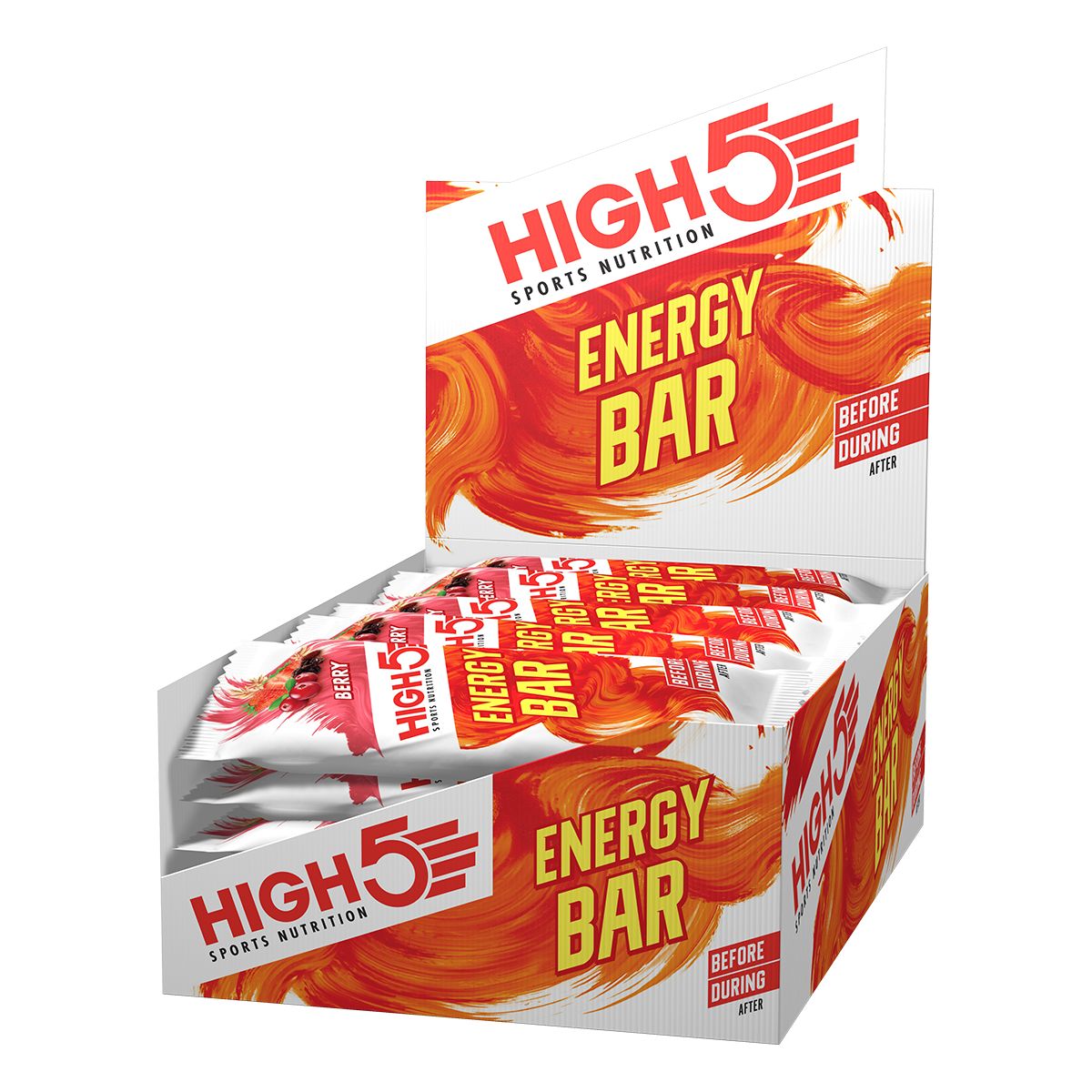High 5 Caja de Barritas Energy Berry - Rideshop