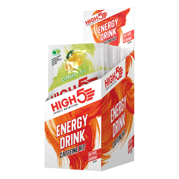 High 5 Hidratante Energy Caffeine Hit (Sachets) Citrus-Rideshop