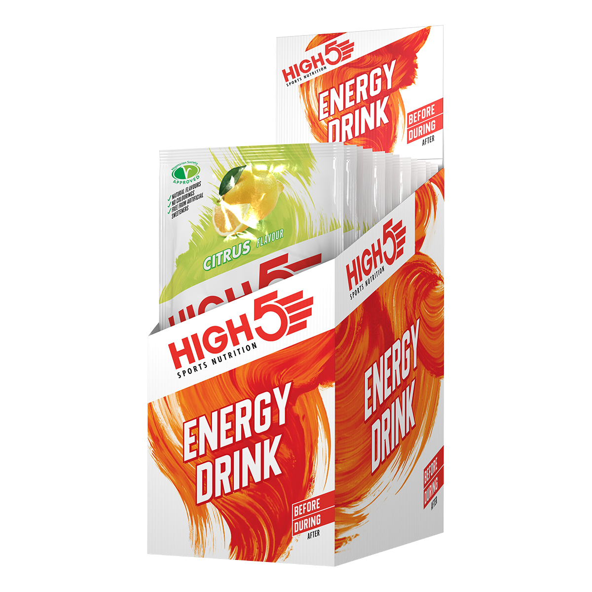 High 5 Hidratante EnergyDrink (Sachets) Citrus - Rideshop