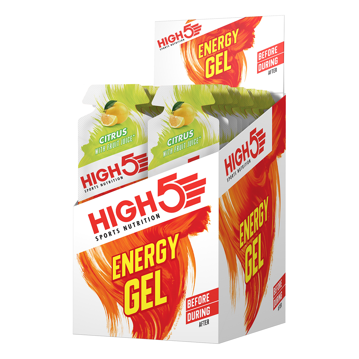 High 5 EnergyGel Citrus - Rideshop