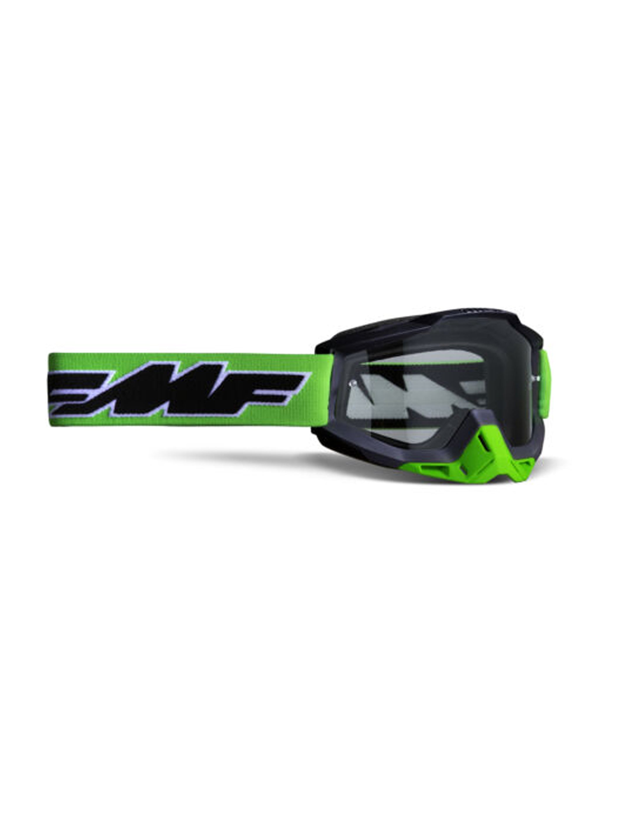 FMF Antiparra PowerBomb Rocket Verde Mica Transparente - Rideshop