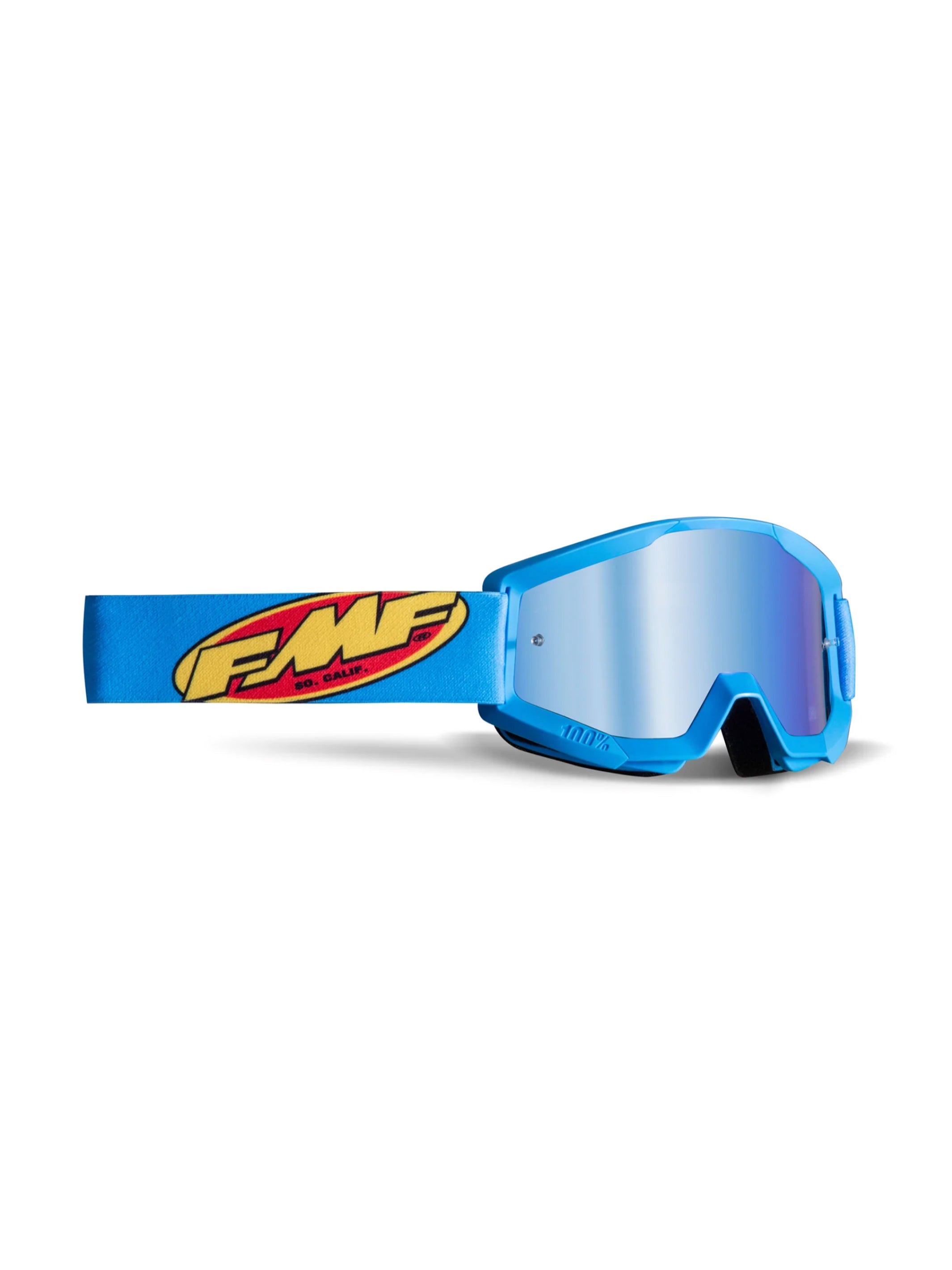 FMF Antiparra PowerCore Core Cyan Mica Mirror Azul - Rideshop