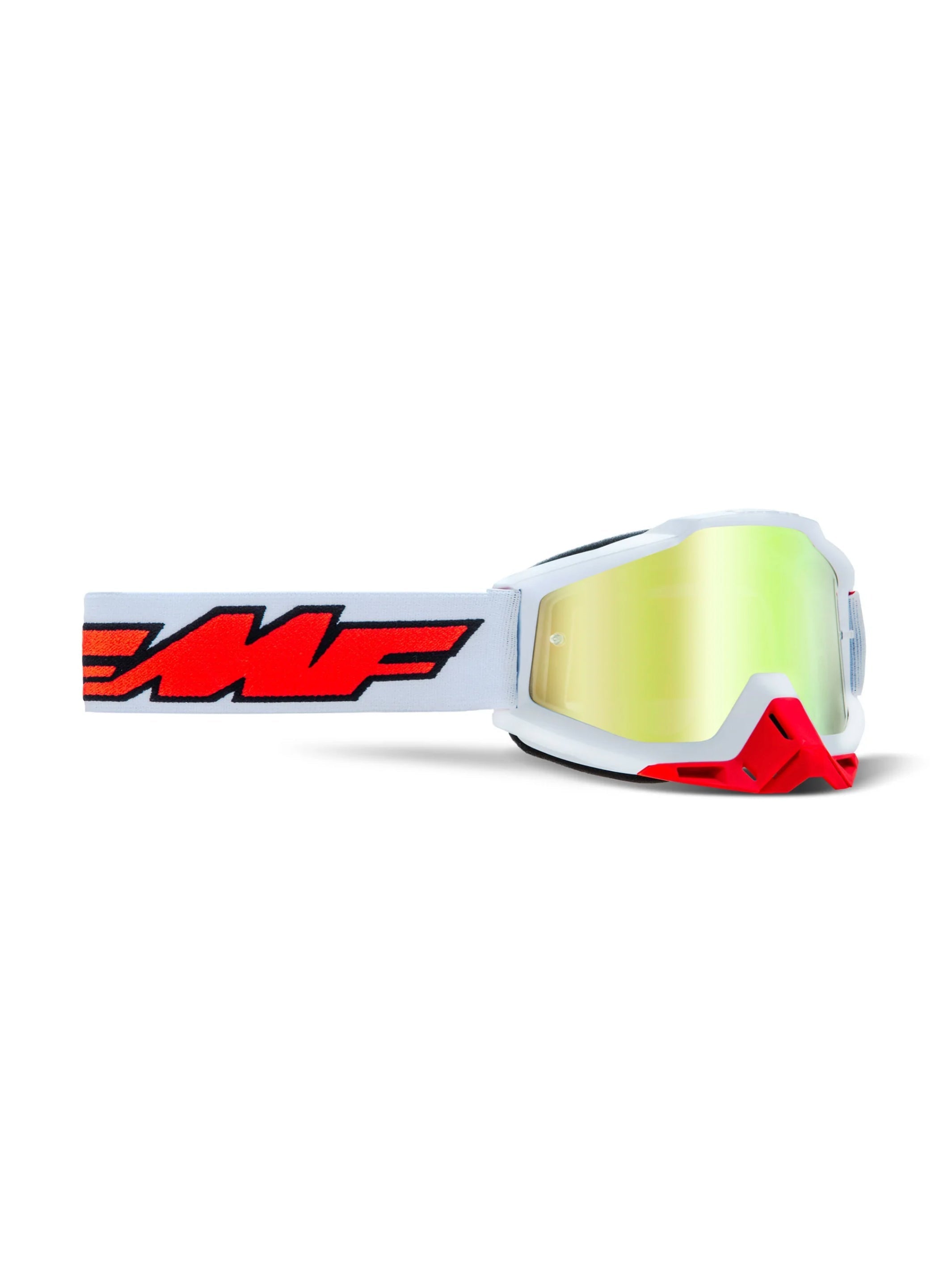 FMF Antiparra PowerBomb Rocket Blanca Mica True Gold - Rideshop