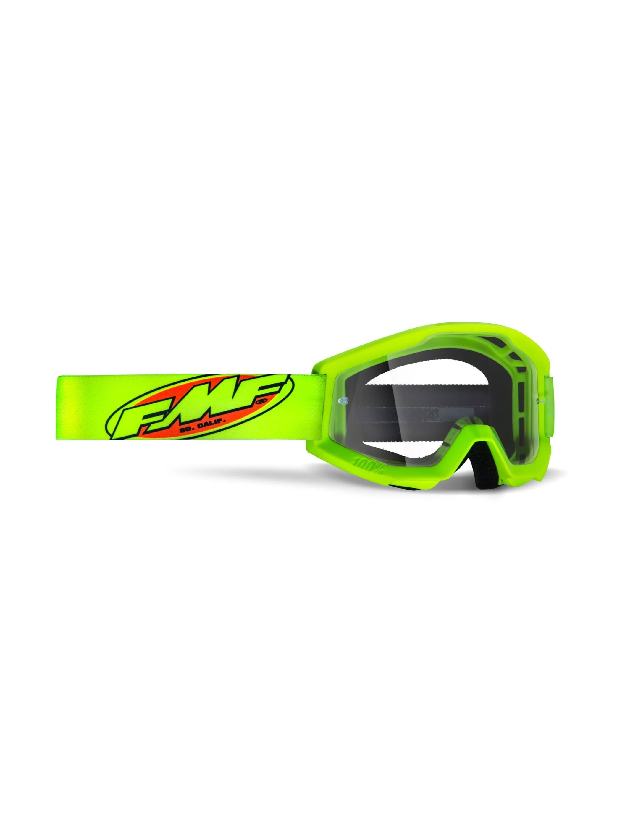 FMF Antiparra Powercore Core Amarilla Mica Transparente - Rideshop
