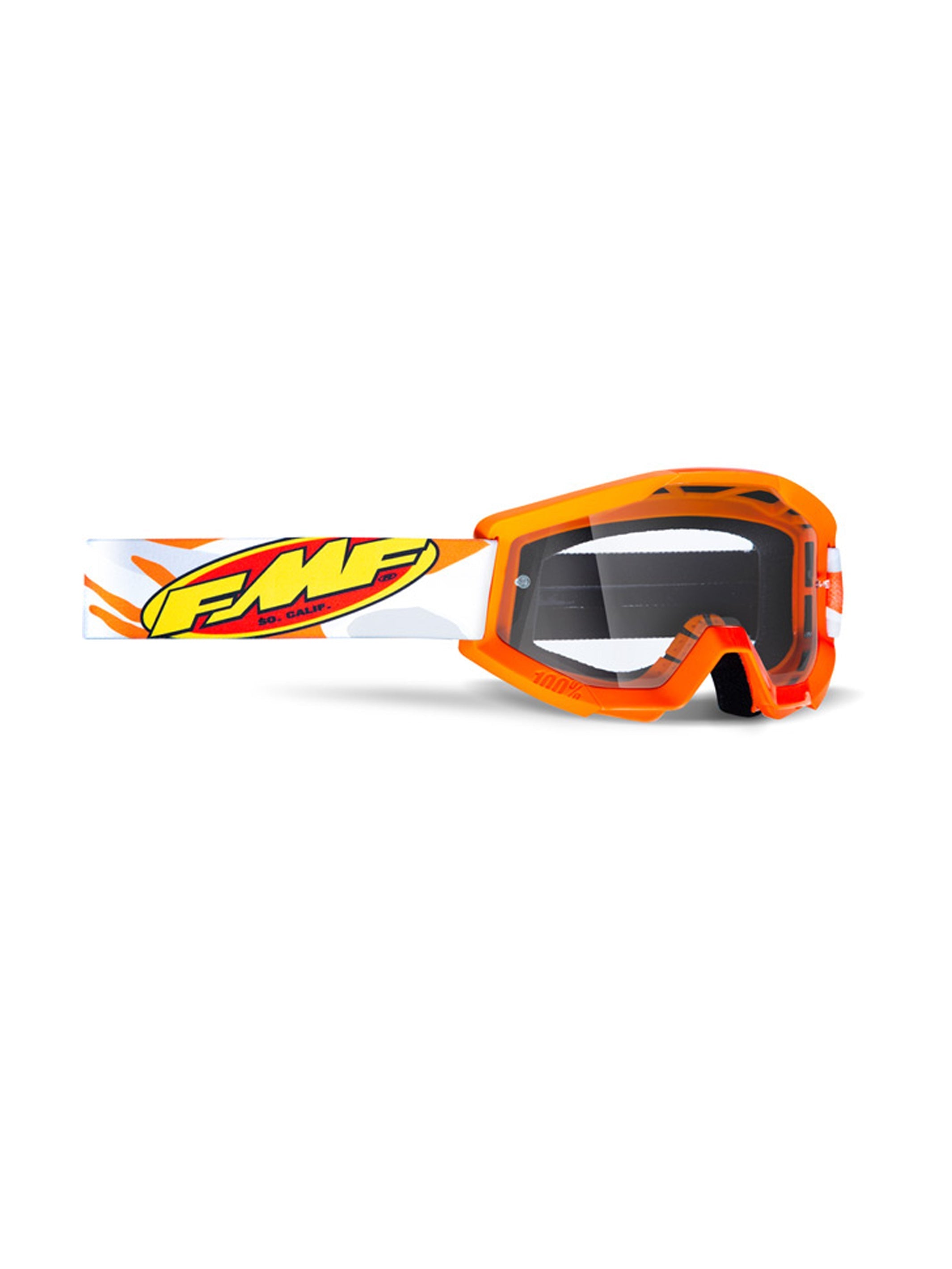 FMF Antiparra Powercore Assault Gris Mica Transparente - Rideshop