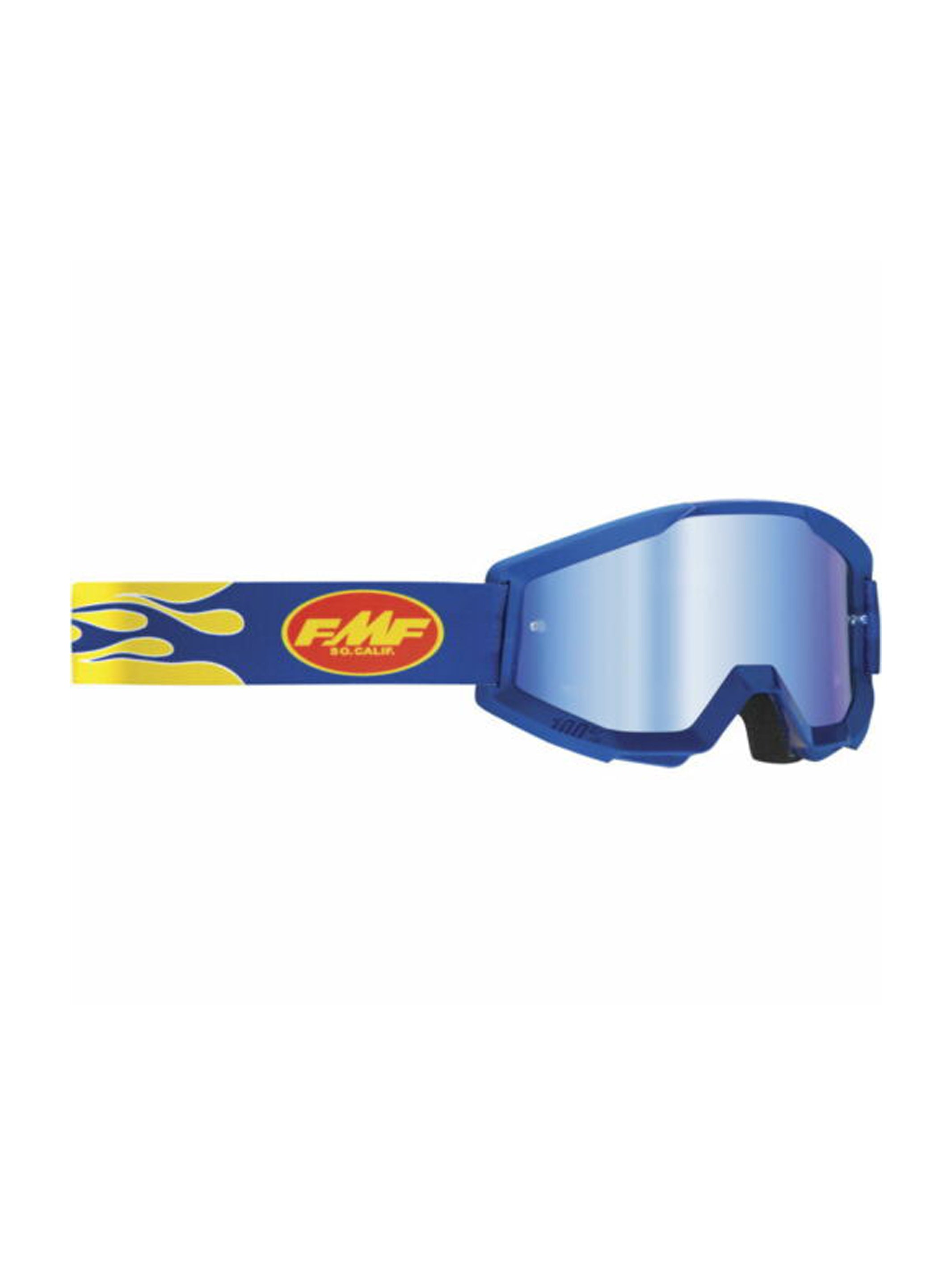 FMF Antiparra Powercore Llamas Azul Mica Mirror - Rideshop