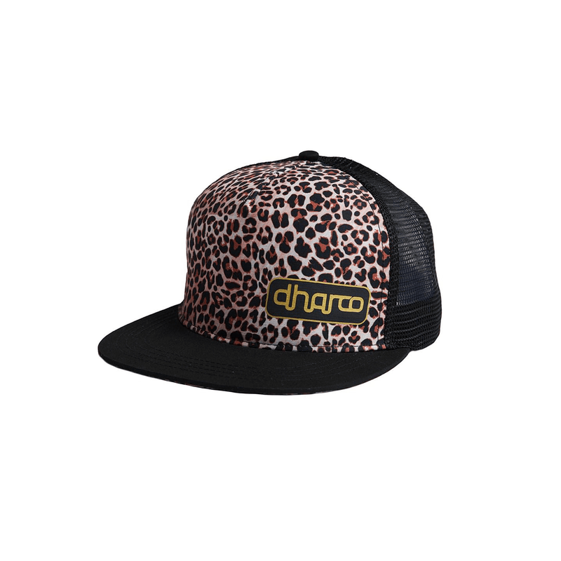 Dharco Flat Brim Trucker - Leopard - Rideshop