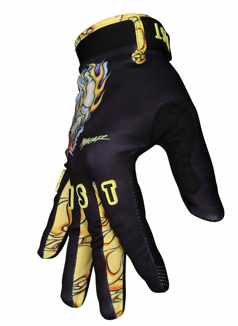 Guantes de Bicicleta Mike Metzger- Flaming Plug Fist Handwear - Rideshop