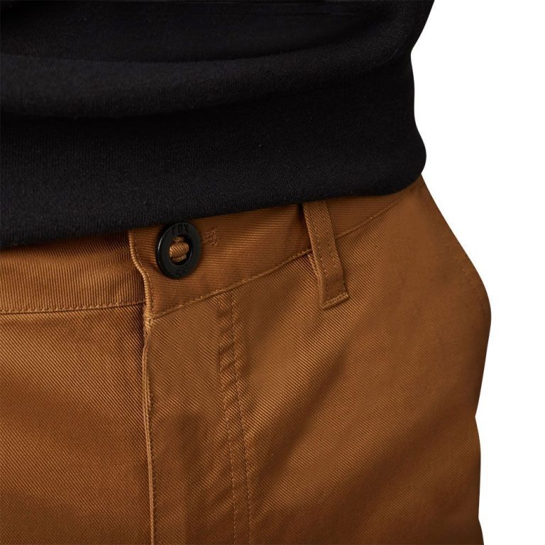 FOX Pantalon Lifestyle Essex Strech Slim Cafe - Rideshop