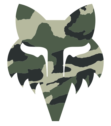 Sticker Camo Fox - Rideshop