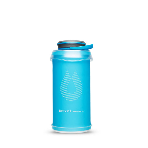 Botella De Hidratación Flexible Stash Bottle 1 L Malibu Blue Hydrapak