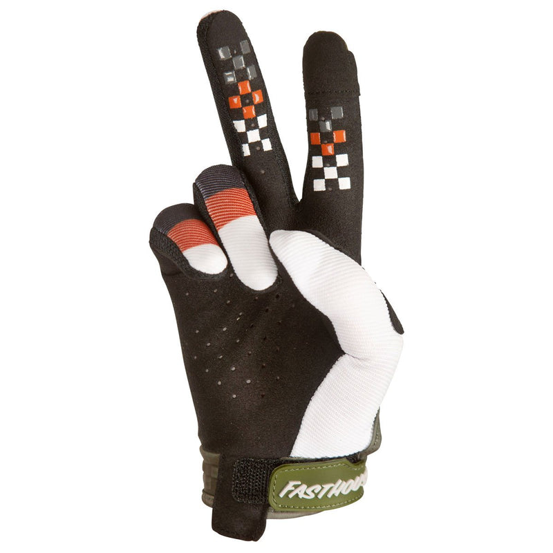 Guante de Bicicleta Pacer Olive FastHouse - Rideshop