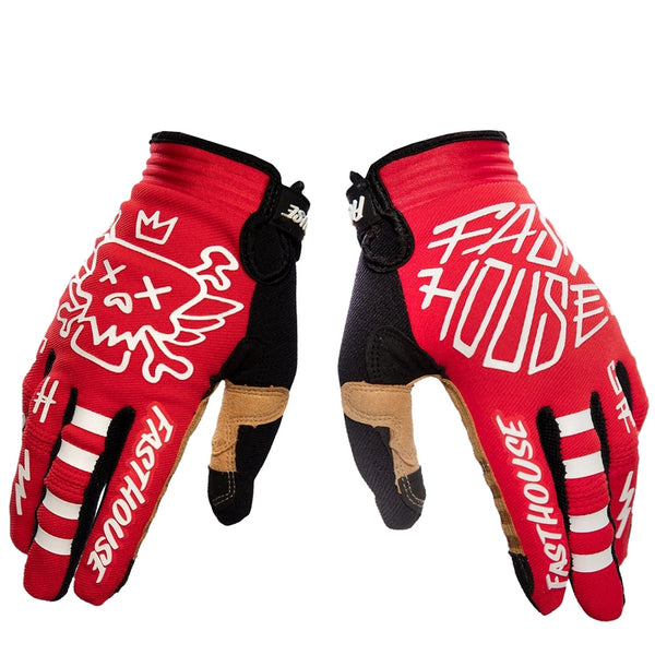 Guante de Bicicleta Stomp Rojo FastHouse - Rideshop