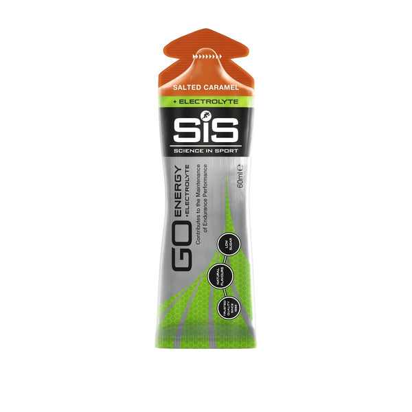 SIS Gel Go Energy + Electrolito Caramelo 60ml-Rideshop