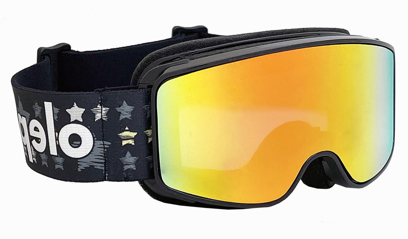 Olep Antiparras Niño Negro/Rojo - Rideshop