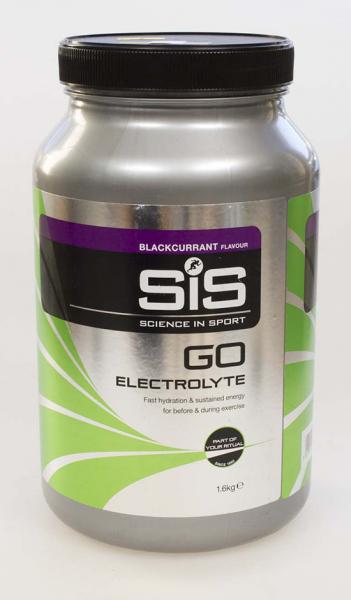 SIS GO Electrolyte Blackcurrant tarro 1.6kgs - Rideshop