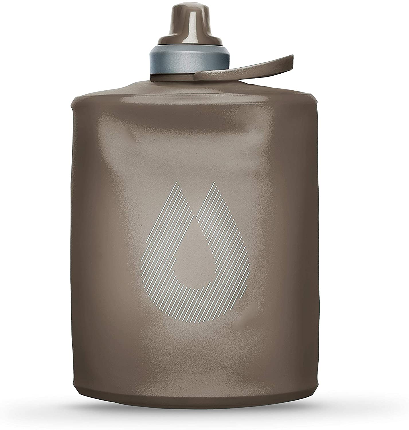 Botella De Hidratación Flexible Stow Bottle 500 ml. Mammoth Grey Hydrapak - Rideshop