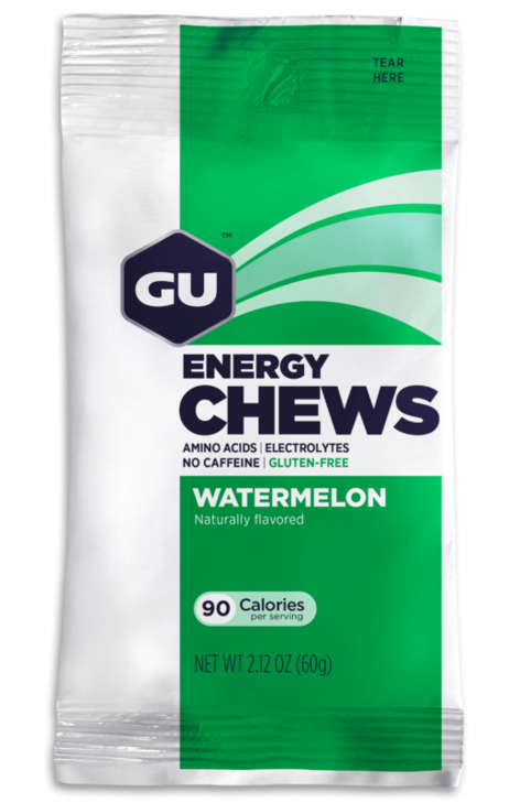 Caja de Gomitas Chews Watermelon Gu Energy - Rideshop