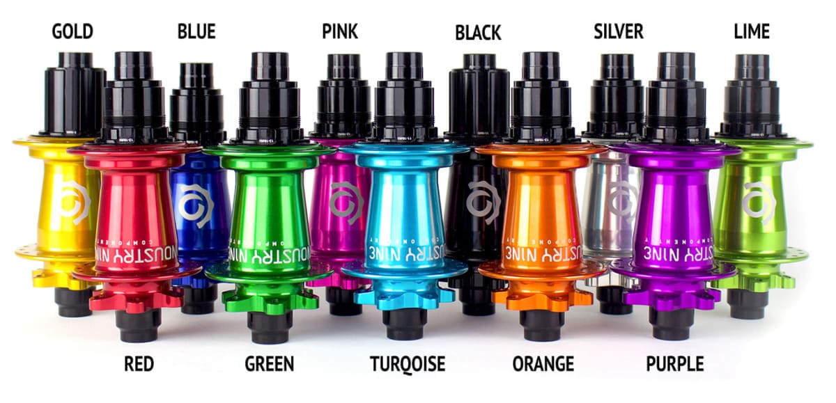 Industry Nine Maza Delantera Hydra 32H 15X110 Roja - Rideshop