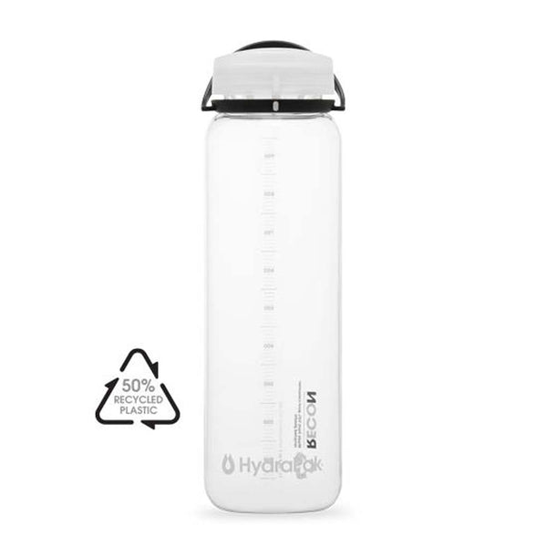 Hydrapak Botella De Hidratacion Ecològicas Recon Black/White 1L - Rideshop