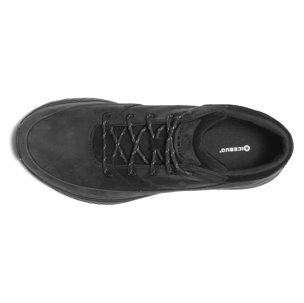 Icebug Zapatilla Larvik Biosole Unisex Trekking/Hiking Negra - Rideshop