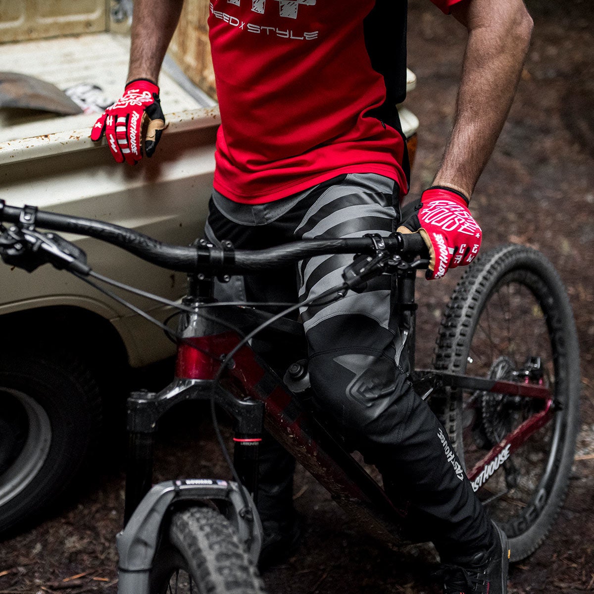 FastHouse Pant Fastline Youth Gris - Rideshop