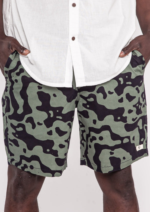 Kaya Unite Chino Shorts Acid Blue - Rideshop