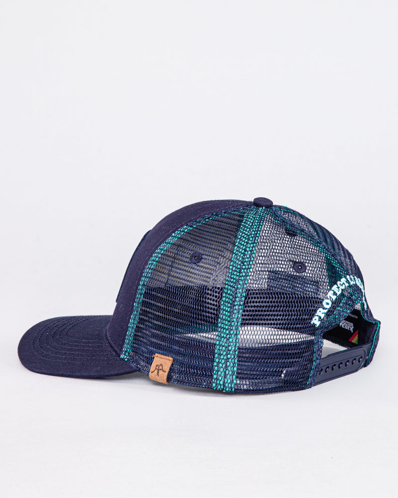 Kaya Unite Cap Ocean Trucker Blue - Rideshop