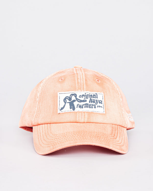 Kaya Unite Cap Original Patch Dad Peach - Rideshop