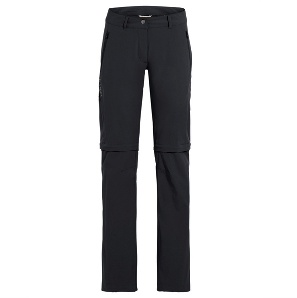 Vaude Pantalon Farley Stretch ZO Mujer – Negro - Rideshop