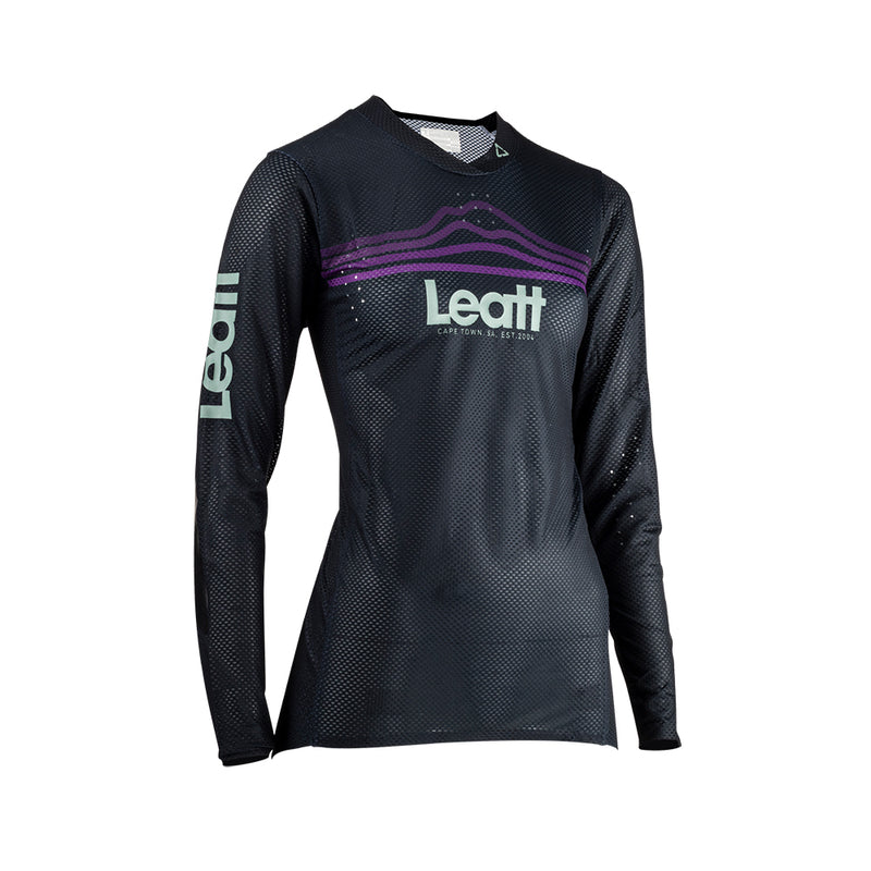 Leatt Jersey Mujer MTB Gravity 4.0 Negro - Rideshop