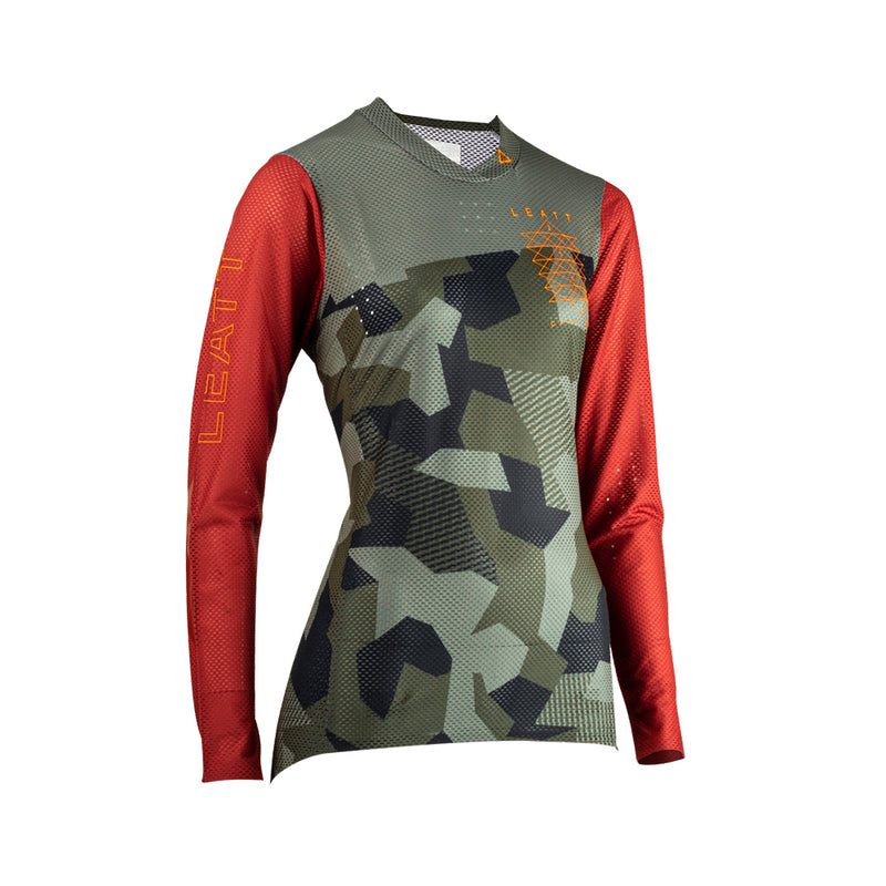 Leatt Jersey Mujer MTB Gravity 4.0 Camo - Rideshop