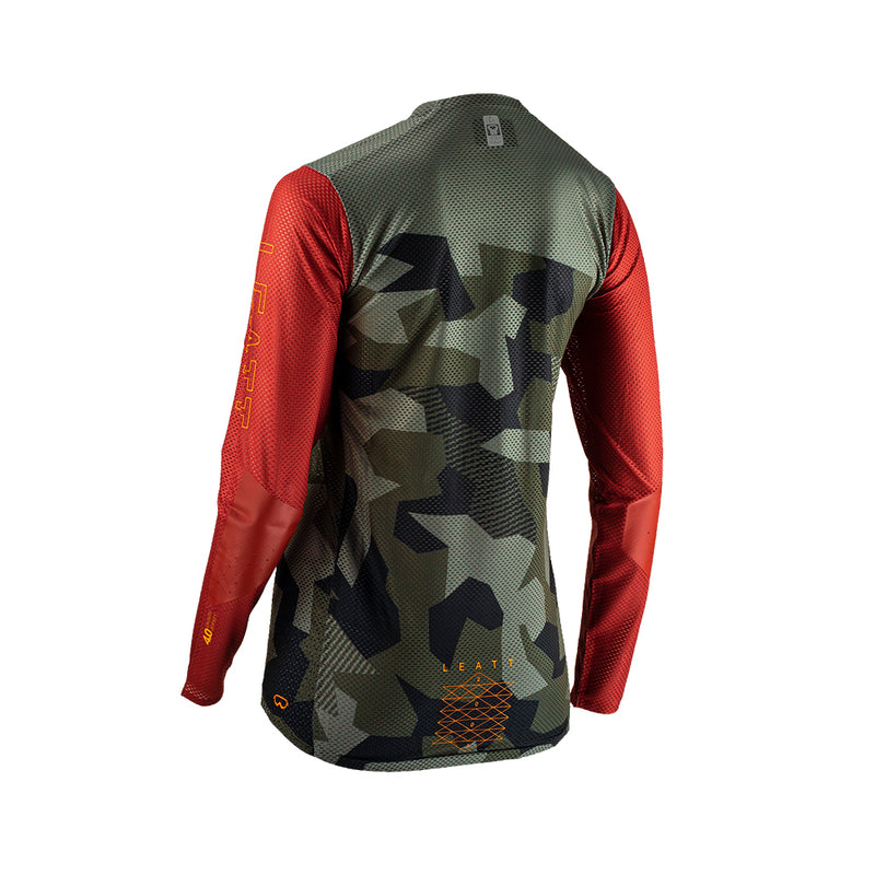 Leatt Jersey Mujer MTB Gravity 4.0 Camo - Rideshop