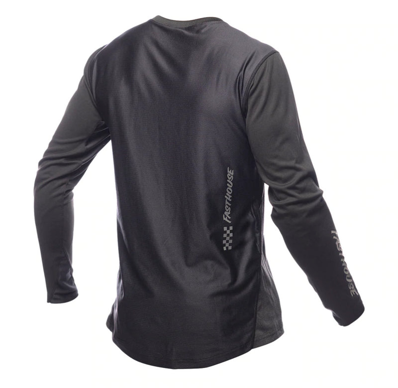 FastHouse Jersey Alloy Mesa LS Charcoal/ Black - Rideshop