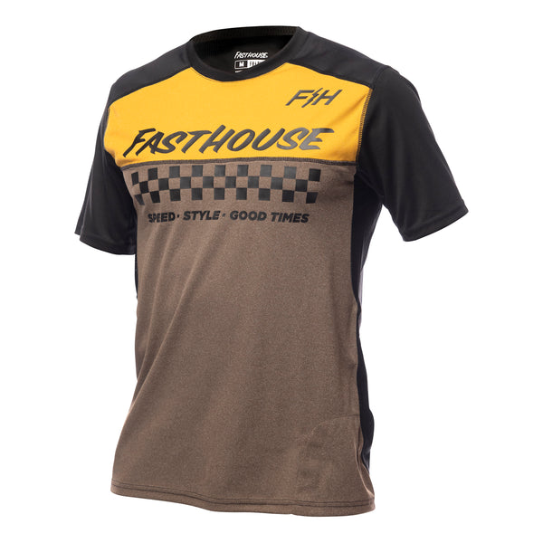 FastHouse Jersey Alloy Mesa SS Gld/Brown - Rideshop