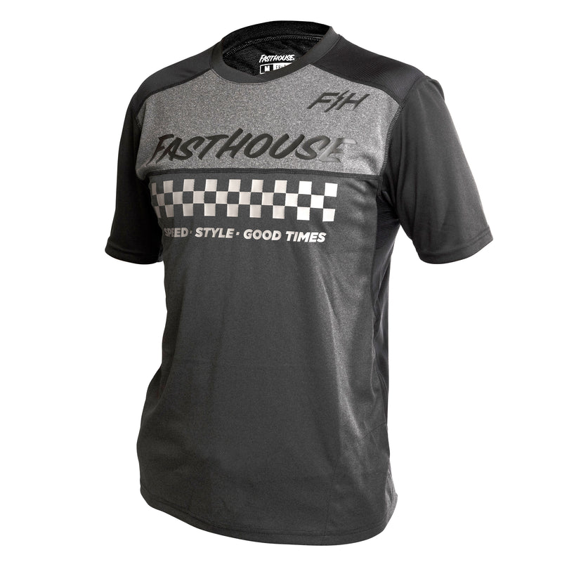 FastHouse Jersey Alloy Mesa SS Youth Charcoal/Black - Rideshop