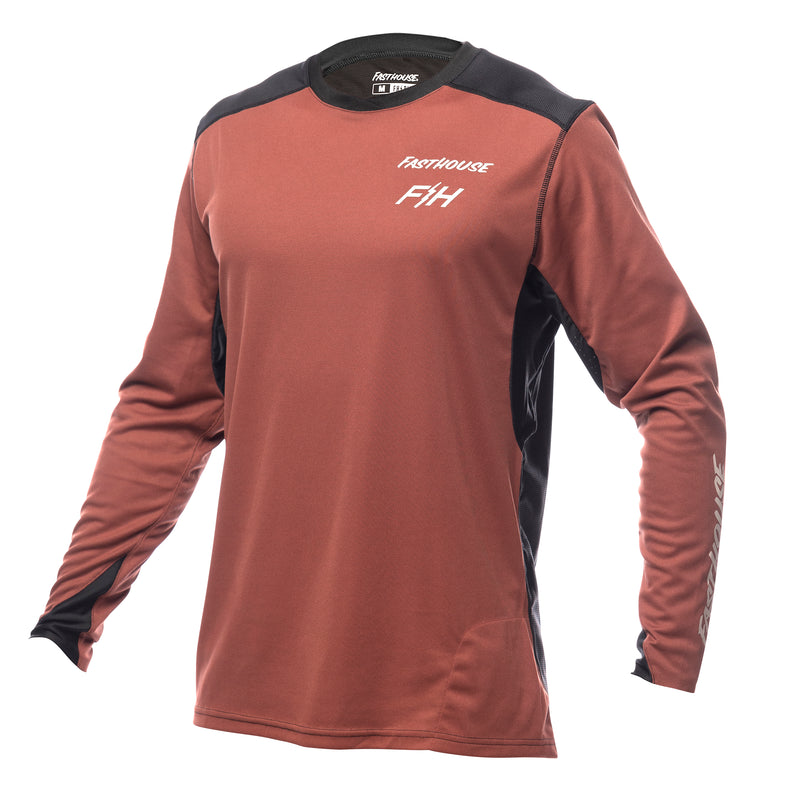 FastHouse Jersey Alloy Rally LS Youth Clay/Blk - Rideshop