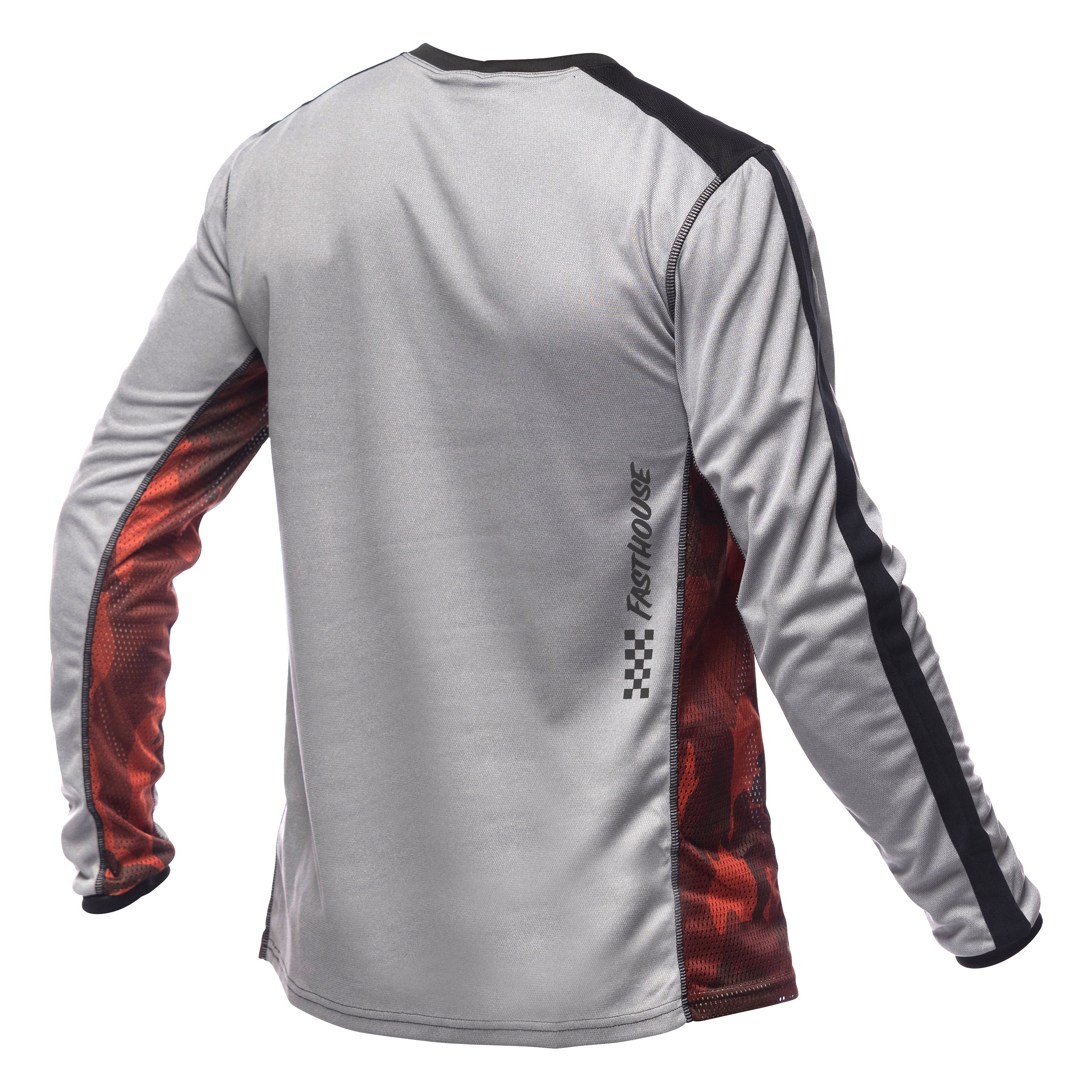 FastHouse Jersey Classic Acadia LS Heather Gray - Rideshop