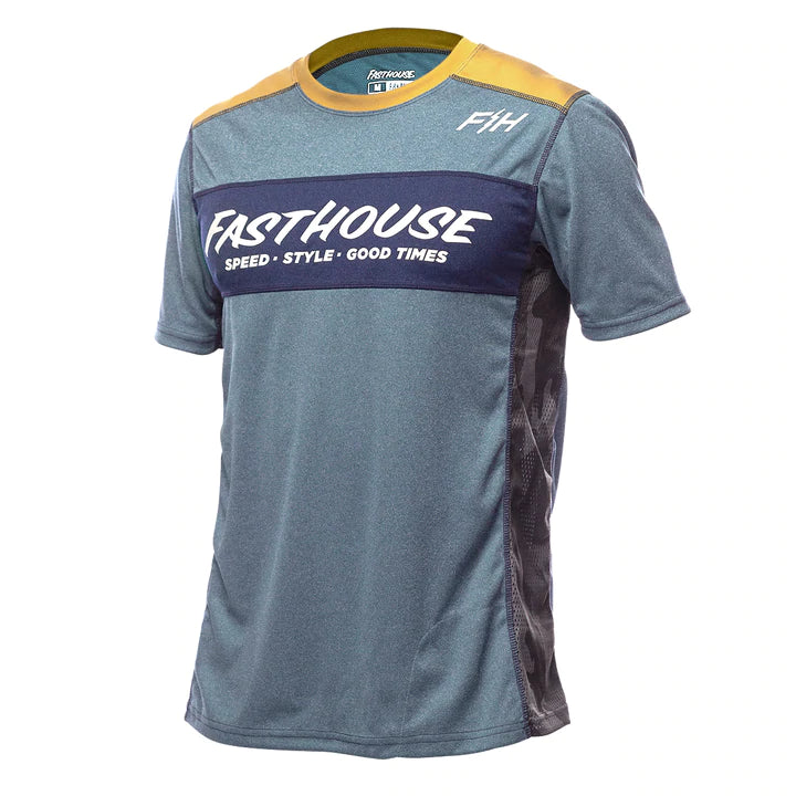 FastHouse Jersey Classic Acadia SS Heather/Indi - Rideshop