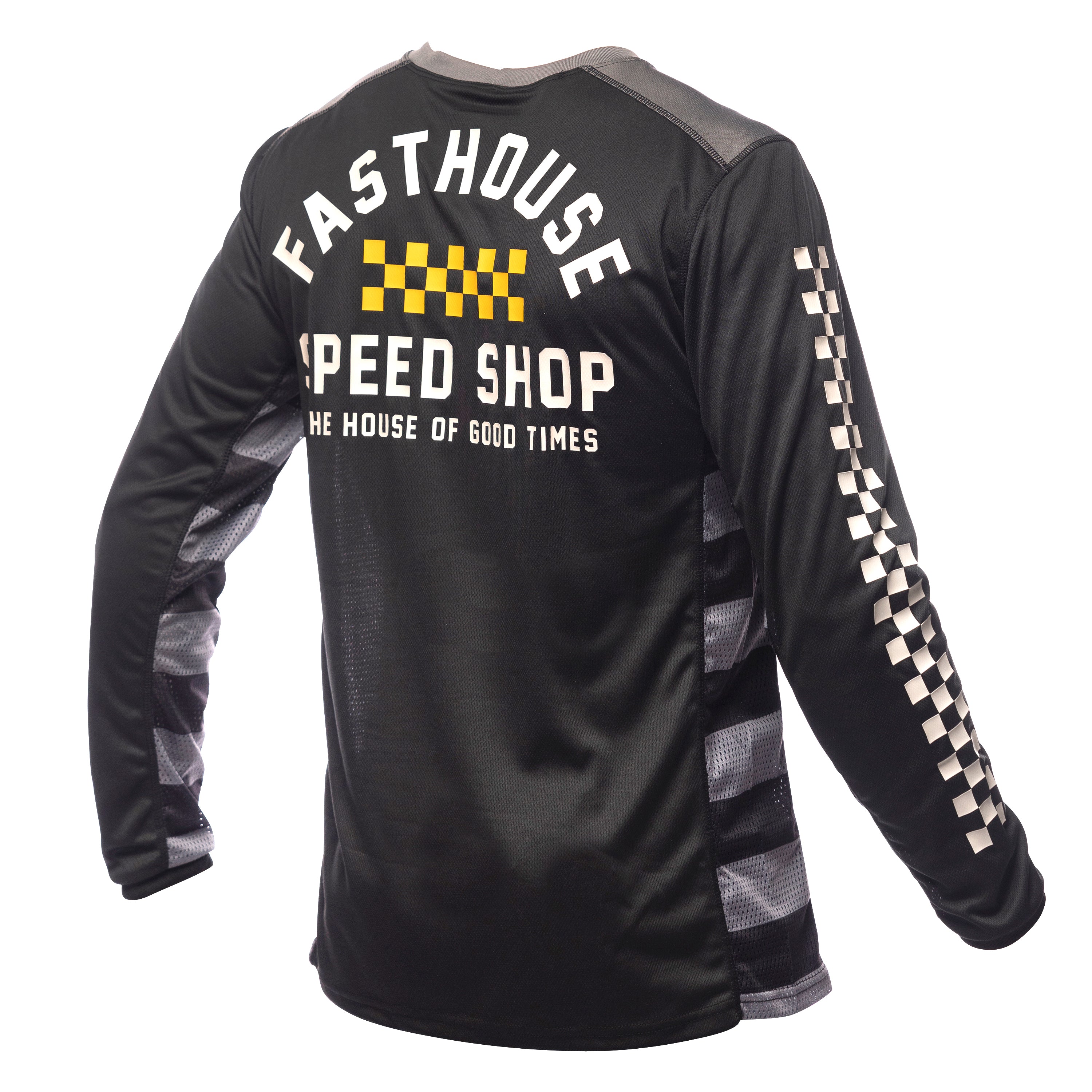 FastHouse Jersey Classic Outland LS Black - Rideshop
