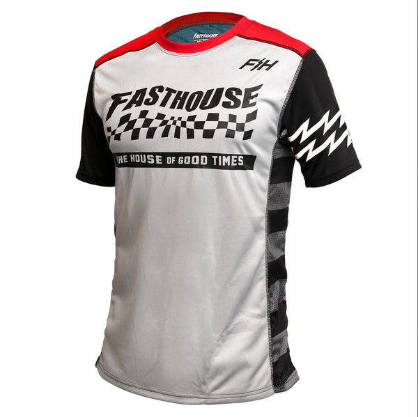 Fasthouse Jersey Niño Classic Velocity Ss Silver - Rideshop