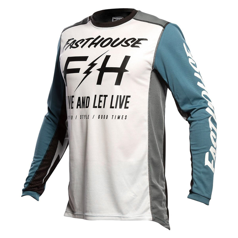 FastHouse Jersey Clide Tribe WH/Sl-Rideshop