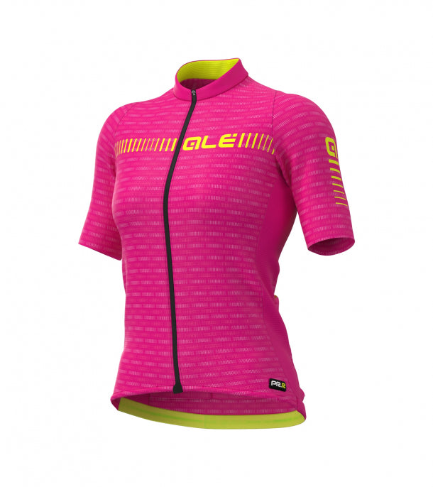 Ale Jersey Green Road Rosado/Amarillo Wmn 2021 - Rideshop