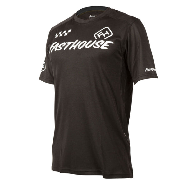 Polera de Bicicleta Alloy Block Ss Negro FastHouse - Rideshop