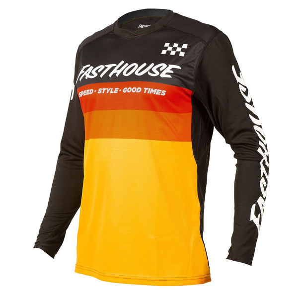 Polera de Bicicleta Alloy Kilo Amarillo FastHouse - Rideshop