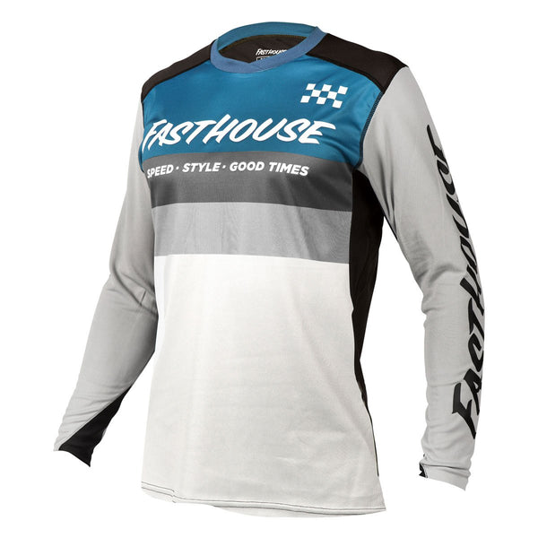 Polera de Bicicleta Alloy Kilo Ls Slate FastHouse - Rideshop